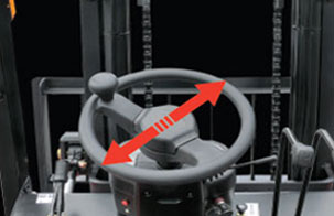 4.直徑(jìng)較小的方向盤-杭(háng)州叉車内燃叉車(chē)